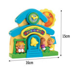 Juguete Mi Casita De Actividades Para Bebes Sonido Musica