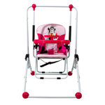 Hamaca Columpio Mecedora Plegable Disney Rosa