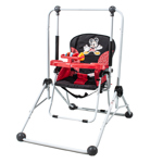 Hamaca Columpio Mecedora Plegable Disney Negro