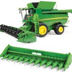 COSECHADORA S690 COMBINE WITH COM AND DRAPER HEAD