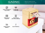Alcancía Electrónica Gadnic Para Niños Efectivo y Monedas