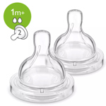 Tetina Classic Philips AVENT flujo lento, 1 m+ SCF632/27