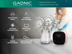 Sacaleche Eléctrico Doble Capacidad Gadnic Extractor de Leche Materna