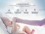 Sacaleche Eléctrico Doble Capacidad Gadnic Extractor de Leche Materna