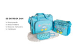 Set Bolso Maternal Gadnic MCH223 Cambiador Impermeable Rosa