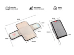 Cambiador De Bebé Portátil Gadnic Plegable Impermeable