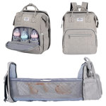 Mochila Maternal Gadnic Con Cuna Cambiador Plegable