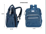 Mochila Maternal Gadnic Con Cuna Cambiador Plegable