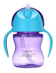 Vaso Straw Cup Avent Con Pajita Flexible Antiderrame 200 Ml