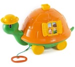 Juego De Arrastre Calesita Tortuga Manuelita Encastre Casita