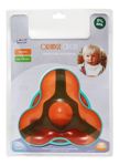Love Plato Dividido 3 Compartimientos Bebe Orange Circus