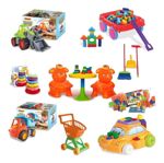 Combo Plaza Blanda Jardines Encastre Apilable Juguetes Torre