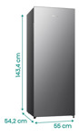Freezer Congelador Vertical Hisense Rs-20dcs 153 L
