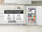 Freezer Vertical Moretti Nordic-80 Blanco