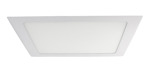 Plafon Led Cuadrado Candela Embutir 18w Luz Fria (6827)