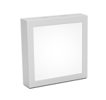 Plafon Led Superficial Cuadrado 18w Luz Fria Candela 6839