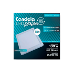 Plafon Led Superficial Cuadrado 18w Luz Fria Candela 6839