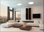 Plafón Led Candela base circular 18W luz cálida 225x40