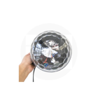 Bola Boliche Luz Led Giratorio 6w Rgb Control Tbcin
