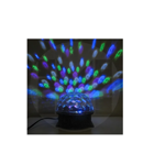 Bola Boliche Luz Led Giratorio 6w Rgb Control Tbcin