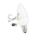 Focos Led Lampara Rgb Smart Inteligente Wifi Vela X3 Unidad