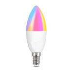 Lampara Led Rgb Wifi 5w Vela Luces De Colores