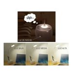 Lampara De Escritorio Led Inalambrica Flexible Dimmer Tactil