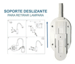 Velador Led Pared Lampara Flexible Tbcin Touch Dimmer Usb 5w