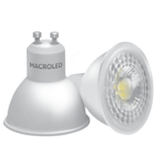 Dicroica led Macroled CPS-DP-GU10-20 Cálida 7W 2700K 595Lm