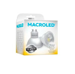 Dicroica led Macroled CPS-DP-GU10-20 Cálida 7W 2700K 595Lm