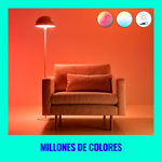 Lámpara LED inteligente Wi-Fi Wiz E27 G95 Blanca/Color