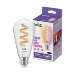 Lámpara LED inteligente Wi-Fi Wiz E27 ST64 White/Color