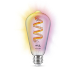 Lámpara LED inteligente Wi-Fi Wiz E27 ST64 White/Color