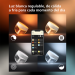 Lámpara de Mesa Inteligente Philips Hue Iris White and Color