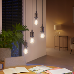 Lámpara LED Filamento Philips Hue Luz Blanca Cálida a Fría
