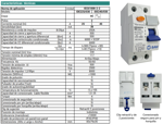 Interruptor Disyuntor Diferencial 2P In=40A 30ma AC Inc=6kA