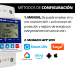 Protector Tensión Baw Monofásico 63a Din Digital Volt Amper