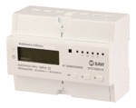 Medidor Trifásico Baw 60a Digital C/registro De Kwh Riel Din
