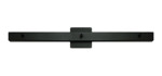 Regleta Riel Metalica Ferrolux 3 Luces Colgante Negro 75cm