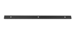 Regleta Riel Metalica Ferrolux 3 Luces Colgante Negro 75cm