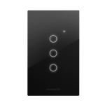 Tecla de Pared Smart Táctil 3 Canales Macroled Alexa Siri +
