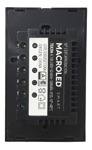 Tecla de Pared Smart Táctil 3 Canales Macroled Alexa Siri +