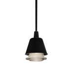 Lampara Colgante Vintage Ferrolux C-1006 1 Luz Jaula Negra