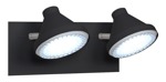 Apliques Pared Interior P/2 Ar111 Ferrolux Oslo S-216 Negro