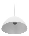 Lampara Colgante Ferrolux C-122Bla Led Blanco Pvc E-27