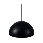 Lampara Colgante Media Esfera 40cm Ferrolux C-146 Negro E27