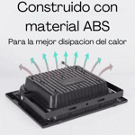 Reflector Led 25w con Panel Solar Exterior + Control Remoto