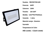 Proyector Reflector Led Candela 200w Luz Fría 200W