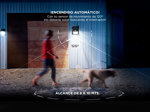 Luz Solar Led Para Exterior Gadnic DLDS12 Sensor de Movimiento