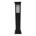 Farol De Piso Ferrolux Exterior Cuadrado 60cm Apto Led E27